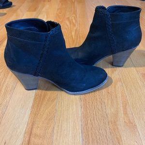 Black Booties Size 8